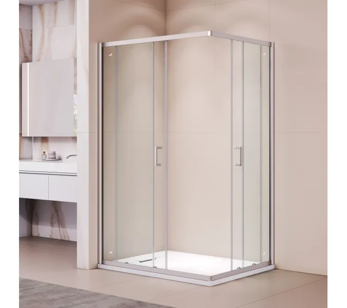 Душевой уголок RGW PA-040, Цвет стекла: прозрачное, Цвет профиля (вариация): Хром, Выбрать размер: 900x1200, изображение 2