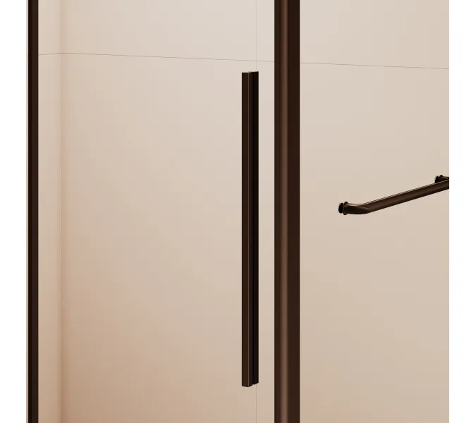 Душевой уголок RGW SV-42-1B (SV-12B + Z-060-2B), Цвет стекла: прозрачное, Цвет профиля (вариация): Черный, Выбрать размер: 1200x800, изображение 3