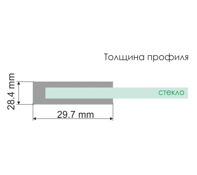 Душевой уголок прямоугольный WasserKRAFT Berkel пристенный, Монтаж: Пристенный, Выбрать размер: 80х120, изображение 14