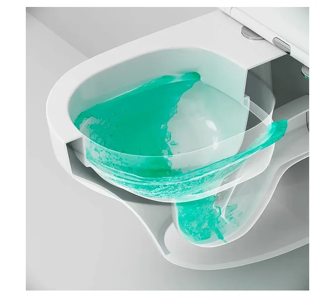 Унитаз подвесной AM.PM Inspire C501700WH безободковый c сид. микролифт, белый, изображение 4