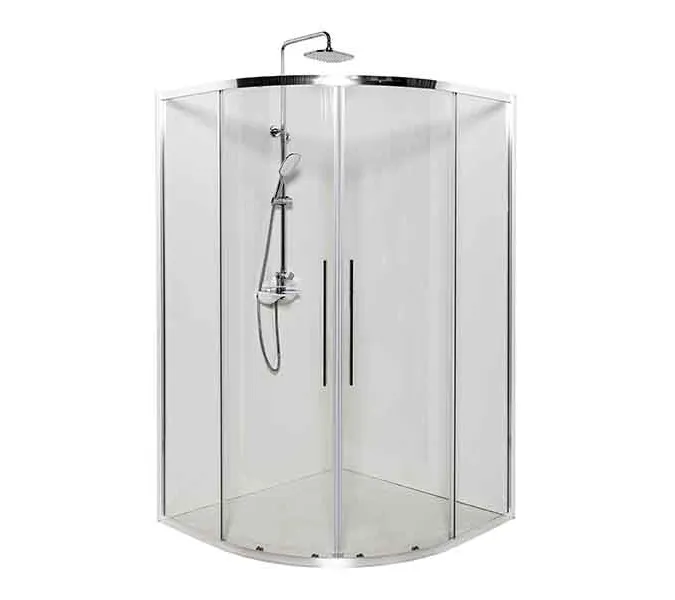 Душевой уголок AvaCan HC 80/90/100/120, Цвет стекла: прозрачное, Цвет профиля: Хром, Выбрать размер: 120х120, изображение 16