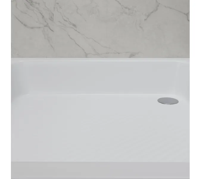 Душевой поддон квадратный RGW B/CL-S, Выбрать цвет: Белый, Выбрать размер: 900x900, изображение 6