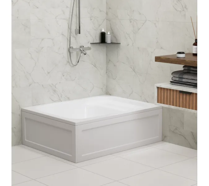 Душевой поддон прямоугольный RGW BC/L (с сиденьем), Выбрать размер: 90х120, изображение 4