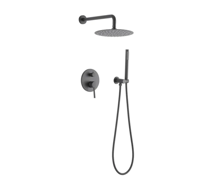 Душевая система встраиваемая ACWEN 80070GG графит, изображение 2