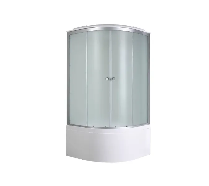 Душевая кабина AvaCan D5080/5090/5010 матовое стекло , высокий поддон, Цвет профиля: Хром, Выбрать размер: 80х80, Внешний вид: без гидромассажа, Наличие крыши: есть, изображение 3