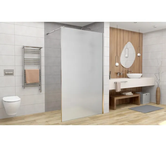 Душевая перегородка AvaCan MC 100/110/120 MT, Цвет стекла: матовое, Цвет профиля: Хром, Выбрать размер: 110, изображение 9