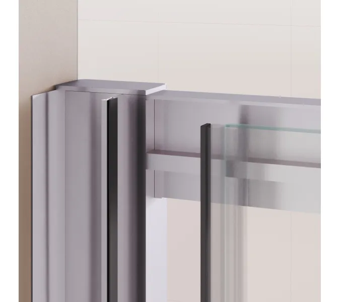 Душевая дверь RGW PA-016, Цвет стекла: прозрачное, Цвет профиля (вариация): Хром, Выбрать размер: 120, изображение 4