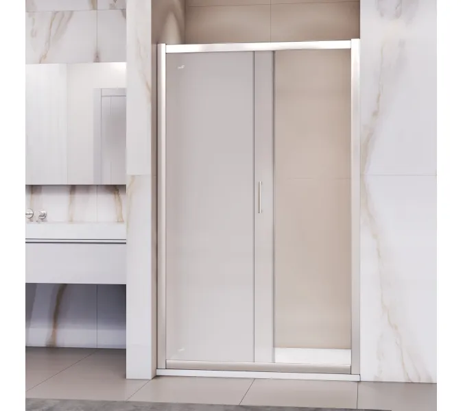 Душевая дверь RGW PA-016, Цвет стекла: матовое, Цвет профиля (вариация): Хром, Выбрать размер: 140, изображение 6