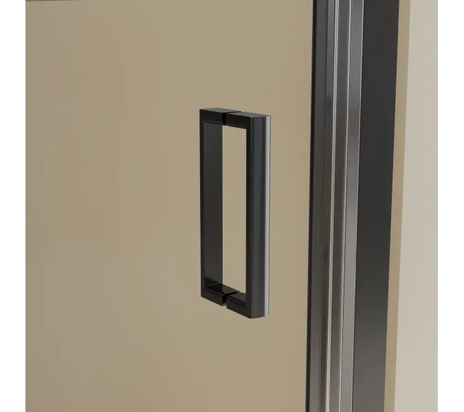 Душевая дверь RGW CL-14B, Цвет стекла: прозрачное, Цвет профиля (вариация): Черный, Выбрать размер: 100, изображение 7