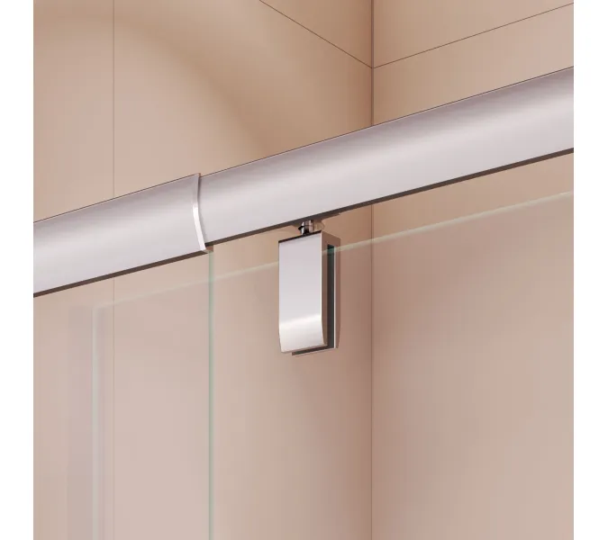 Душевая дверь RGW PA-02 NEW, Цвет стекла: шиншила, Цвет профиля (вариация): Хром, Выбрать размер: 70, изображение 6