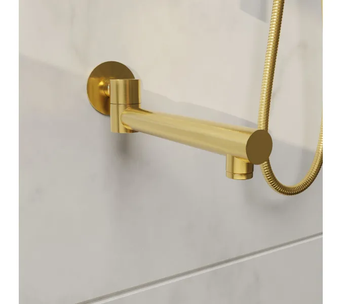 Душевая система встраиваемая RGW SP-55G, Выбрать цвет: Золото, изображение 5