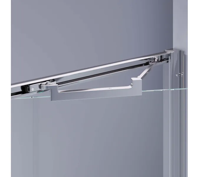 Душевая дверь RGW SV-05-Gr Серый/Ribbed, Цвет стекла: ребристое, Цвет профиля (вариация): Серый, Выбрать размер: 100, изображение 6