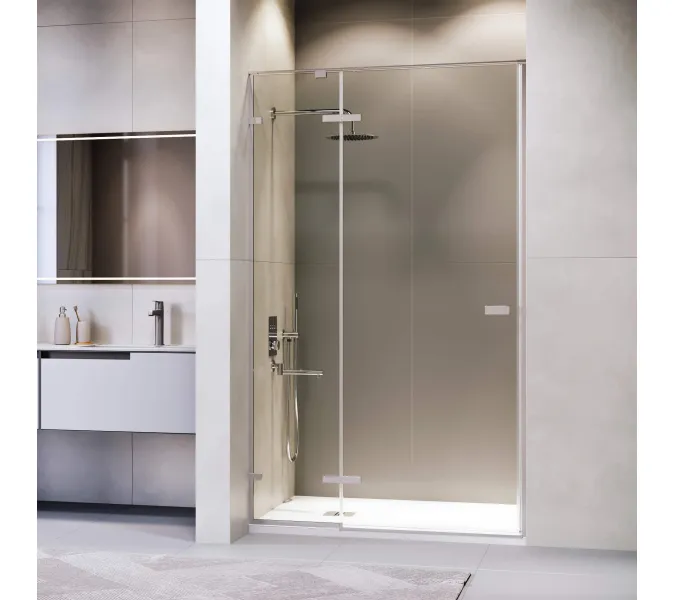Душевая дверь RGW SV-004, Цвет стекла: прозрачное, Цвет профиля (вариация): Хром, Выбрать размер: 120, изображение 2