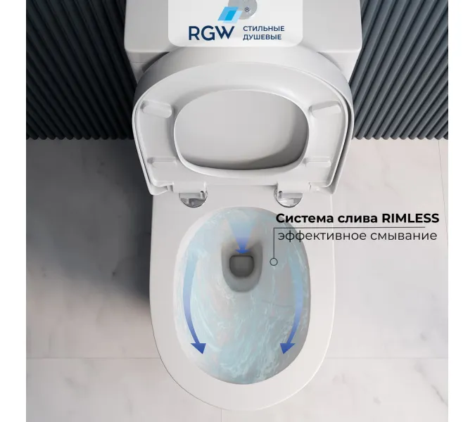 Унитаз с бачком напольный RGW SW-03, изображение 58