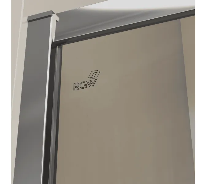 Душевая дверь RGW CL-13 тонированное/хром, Цвет стекла: тонированное, Цвет профиля: Хром, Выбрать размер: 120, изображение 3
