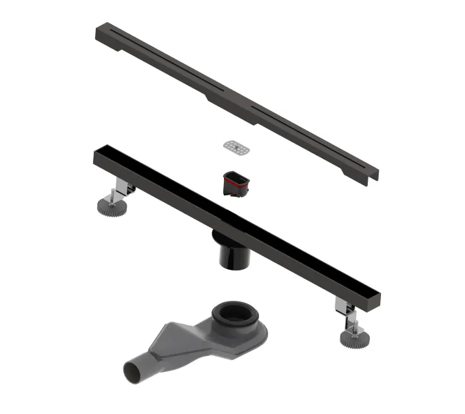 Душевой трап RGW SDR-52B черный, Выбрать цвет: Черный, Выбрать размер: 80, изображение 17