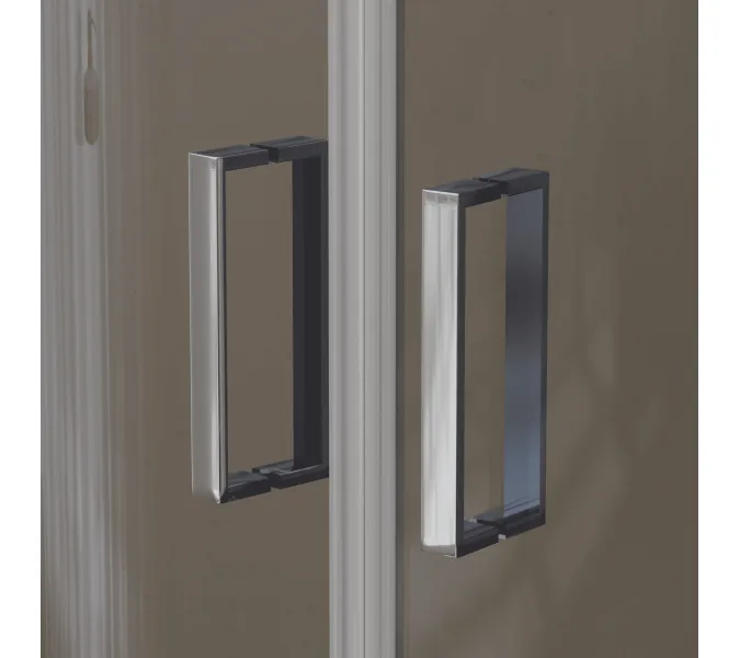 Душевой уголок RGW CL-56 тонированное/хром, Цвет стекла: тонированное, Цвет профиля: Хром, Выбрать размер: 900x900, изображение 5