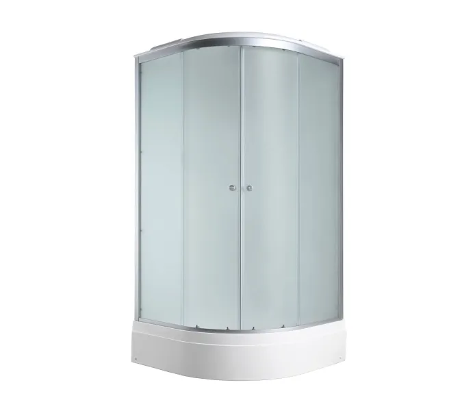 Душевая кабина AvaCan C3010/3080/3090 средний поддон, Цвет стекла: матовое, Цвет профиля: Хром, Тип поддона : Средний, Выбрать размер: 100х100, Внешний вид: Гидромассаж + электрика, Наличие крыши: есть, изображение 4