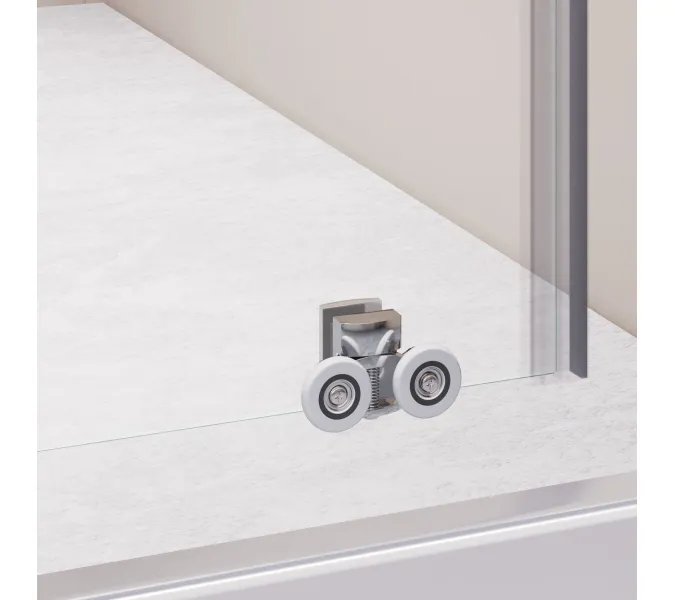 Душевая дверь RGW PA-016, Цвет стекла: прозрачное, Цвет профиля (вариация): Хром, Выбрать размер: 120, изображение 5