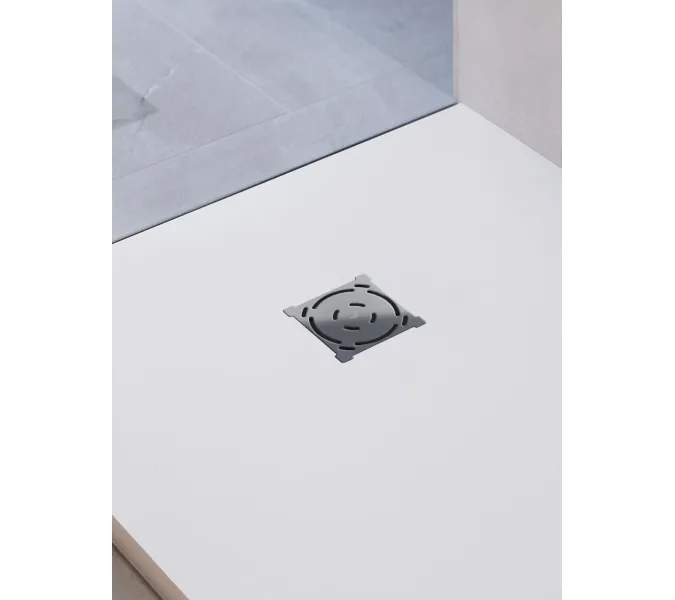 Душевой поддон квадратный RGW ST-W Белый, Выбрать цвет: Белый, Выбрать размер: 800x800, изображение 5