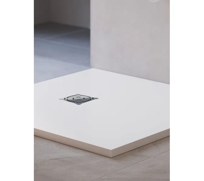 Душевой поддон квадратный RGW ST-W Белый, Выбрать цвет: Белый, Выбрать размер: 800x800, изображение 9