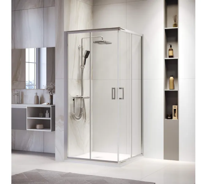 Душевой уголок RGW PA-39, Цвет профиля (вариация): Хром, Выбрать размер: 100х100, изображение 4