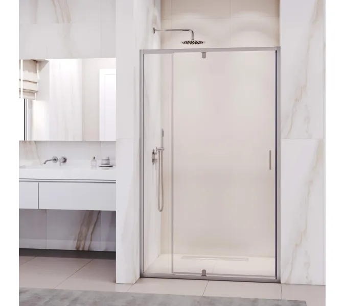 Душевая дверь RGW PA-008, Цвет стекла: прозрачное, Цвет профиля (вариация): Хром, Выбрать размер: 80, изображение 10