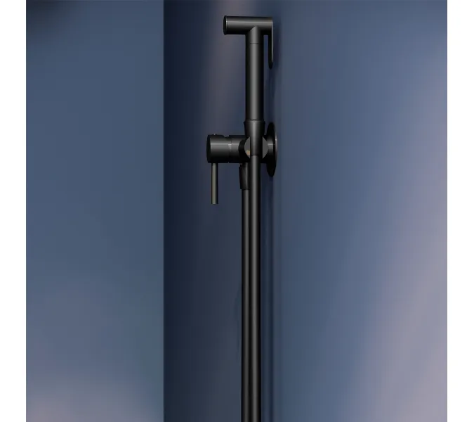 Гигиенический душ со смесителем RGW SP-211B, Выбрать цвет: Черный, изображение 52