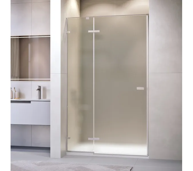 Душевая дверь RGW SV-004, Цвет стекла: матовое-сатинат, Цвет профиля (вариация): Хром, Выбрать размер: 140, изображение 5