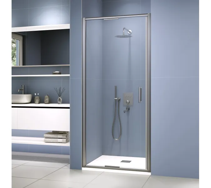 Душевая дверь RGW SV-05-Gr Серый/Прозрачное, Цвет стекла: прозрачное, Цвет профиля (вариация): Серый, Выбрать размер: 100, изображение 10