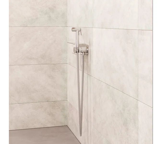 Гигиенический душ со смесителем RGW SP-221, Выбрать цвет: Хром, изображение 55