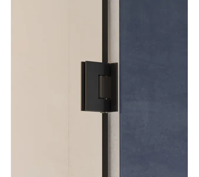 Душевая дверь RGW HO-011B, Цвет стекла: прозрачное, Цвет профиля (вариация): Черный, Выбрать размер: 90, изображение 5