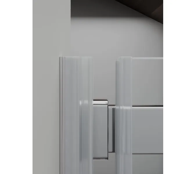 Душевая дверь RGW TO-14, Цвет стекла: прозрачное, Цвет профиля (вариация): Хром, Выбрать размер: 120, изображение 5