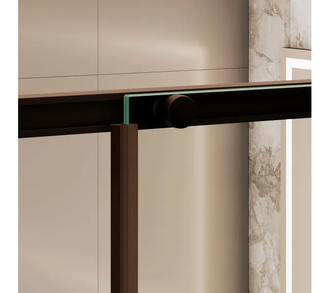 Душевой уголок RGW SV-31B, Цвет стекла: прозрачное, Цвет профиля (вариация): Черный, Выбрать размер: 800x800, изображение 48