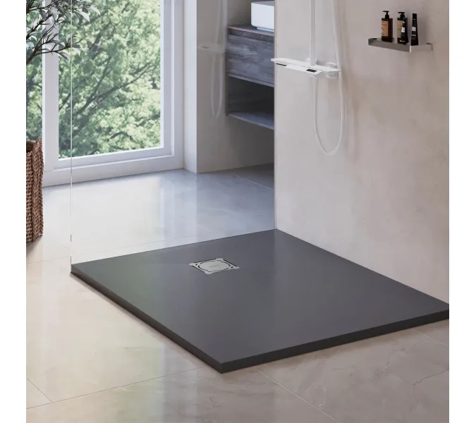 Душевой поддон прямоугольный RGW ST-G, Выбрать цвет: Графит, Выбрать размер: 700x1100, изображение 6