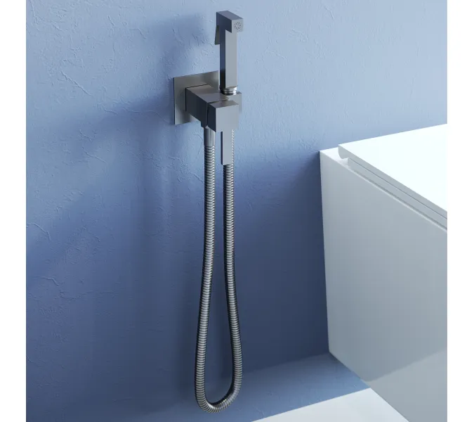 Гигиенический душ со смесителем RGW SP-212Gr, Выбрать цвет: Никель, изображение 45