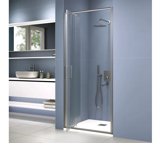 Душевая дверь RGW SV-05-Gr Серый/Ribbed, Цвет стекла: ребристое, Цвет профиля (вариация): Серый, Выбрать размер: 100, изображение 3