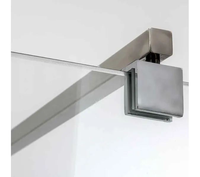 Душевая перегородка AvaCan MC100/110/120, Цвет стекла: прозрачное, Цвет профиля: Хром, Выбрать размер: 120, изображение 45