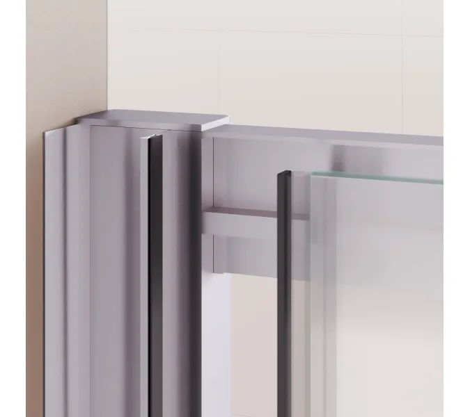 Душевая дверь RGW PA-016, Цвет стекла: матовое, Цвет профиля (вариация): Хром, Выбрать размер: 140, изображение 37