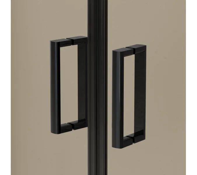 Душевой уголок RGW CL-54B, Цвет стекла: прозрачное, Цвет профиля (вариация): Черный, Выбрать размер: 1000x1000, изображение 3