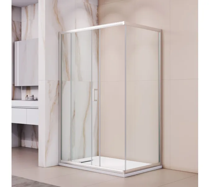 Душевой уголок RGW PA-245, Цвет стекла: прозрачное, Цвет профиля (вариация): Хром, Выбрать размер: 800*1000, изображение 16
