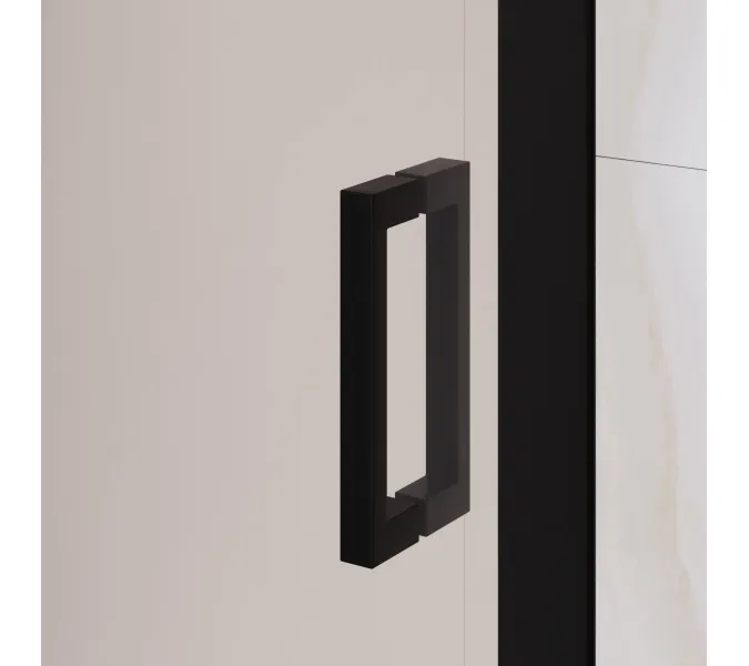 Душевая дверь RGW PA-016B, Цвет стекла: прозрачное, Цвет профиля (вариация): Черный, Выбрать размер: 120, изображение 7