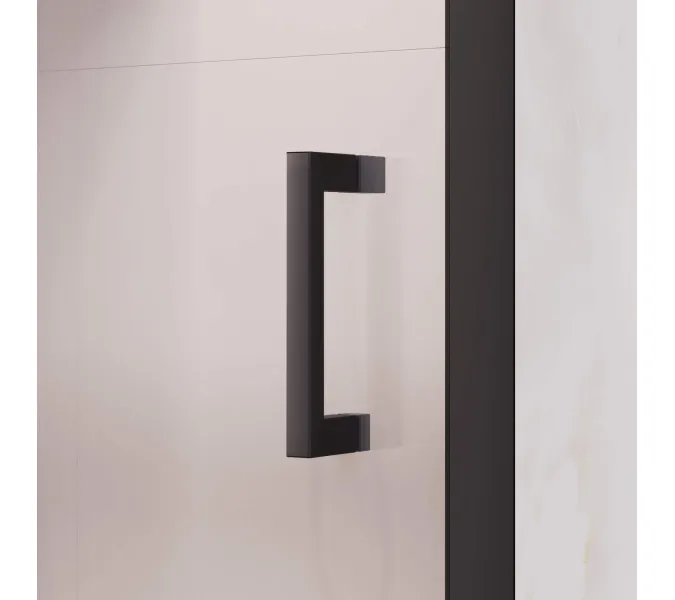 Душевая дверь RGW PA-017B, Цвет стекла: прозрачное, Цвет профиля (вариация): Черный, Выбрать размер: 160, изображение 4