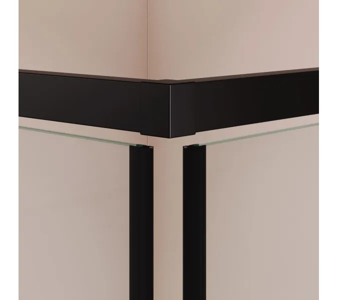 Душевой уголок RGW PA-038B, Цвет стекла: прозрачное, Цвет профиля (вариация): Черный, Выбрать размер: 90*90, изображение 44