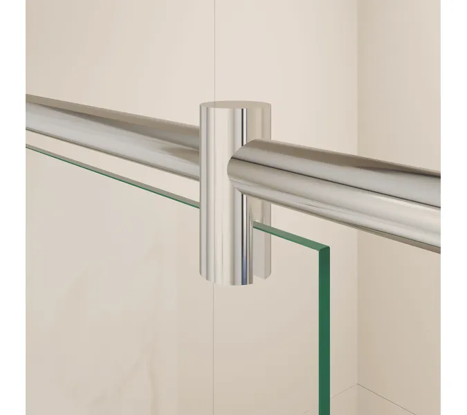 Перегородка для душа RGW WA-033 прозрачное/хром, Цвет стекла: прозрачное, Цвет профиля (вариация): Хром, Выбрать размер: 80, изображение 3