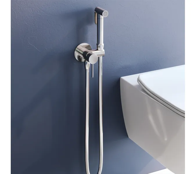 Гигиенический душ со смесителем RGW SP-211, Выбрать цвет: Хром, изображение 48