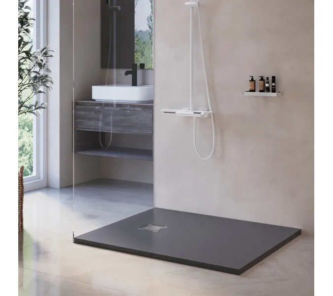 Душевой поддон прямоугольный RGW ST-G, Выбрать цвет: Графит, Выбрать размер: 700x1100, изображение 3