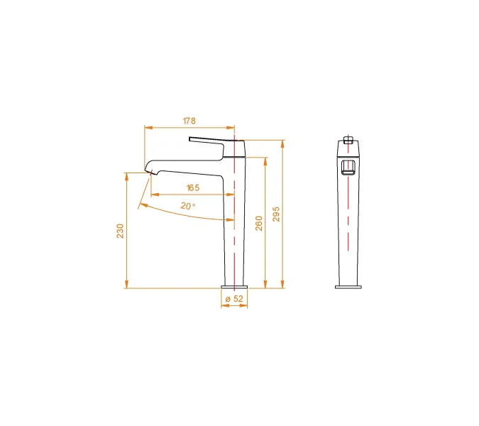 Смеситель на раковину RGW SP-311, Цвет профиля (вариация): Хром, изображение 58
