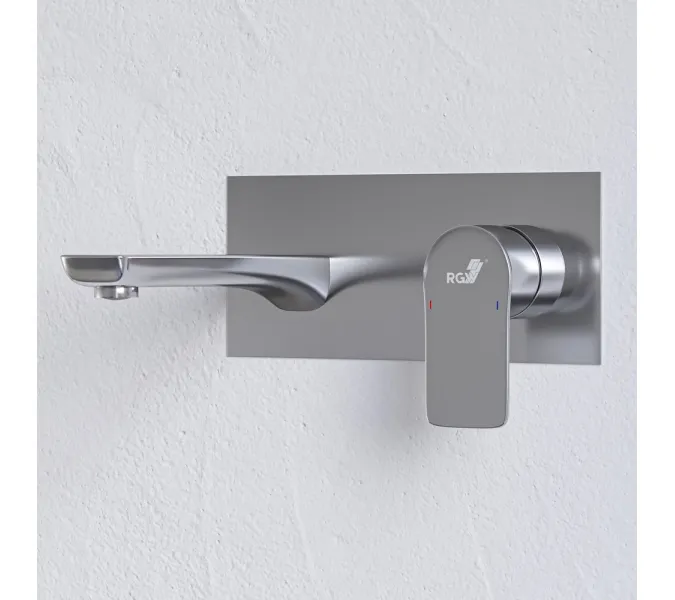 Смеситель встраиваемый с изливом RGW SP-46, Цвет профиля (вариация): Хром, изображение 69