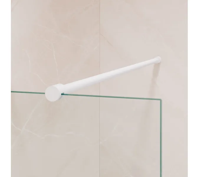 Душевая перегородка RGW WA-016W, Цвет стекла: прозрачное, Цвет профиля (вариация): Белый, Выбрать размер: 140, изображение 5